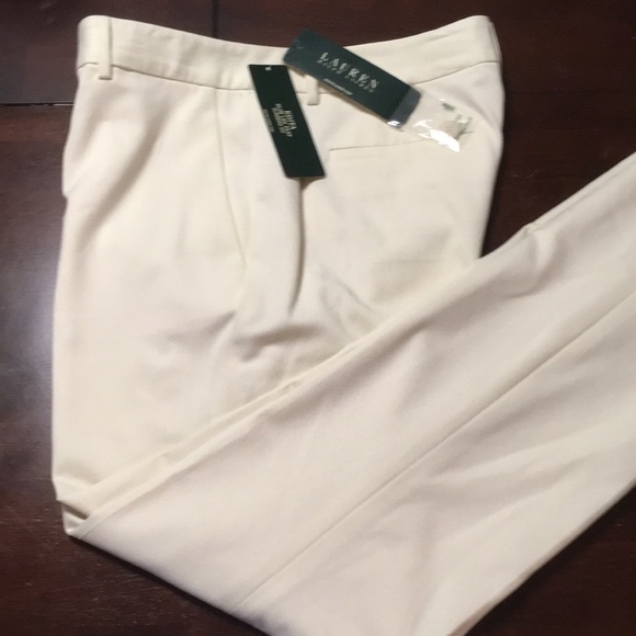 SOLD NWT Lauren Ralph Lauren size 10 lined slacks - Picture 2 of 6